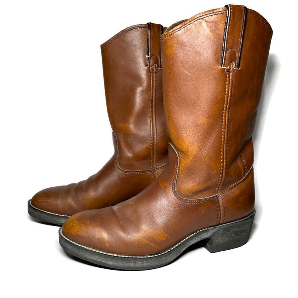 Lehigh Leather Steel Toe Work Boots